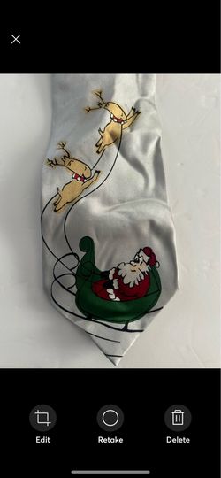 Christmas J. Garcia Silver Tie