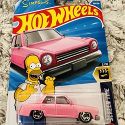 Hot Wheels The Simpsons Family Car