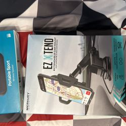 Portable Speaker W/ Extended Car Mount