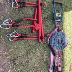 Ninja Warrior Slackline and accessories
