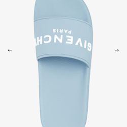 Givenchy Flat sandals in rubber 