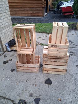 Wooden Fruit Crate