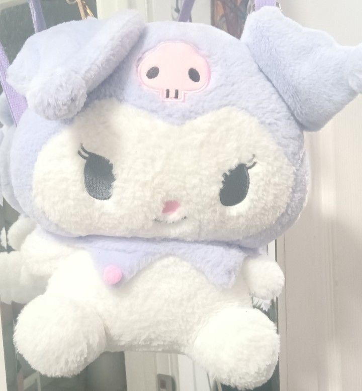 Cute Plushie Back Pack And Purse