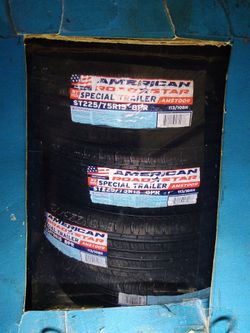 TIRE ST 225 75 15 TRAILER TIRES  EACH ELMOFLES