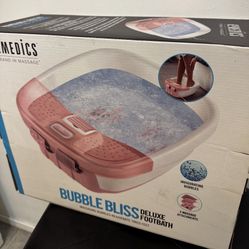 BUBBLE BLISS DELUX FOOT BATH