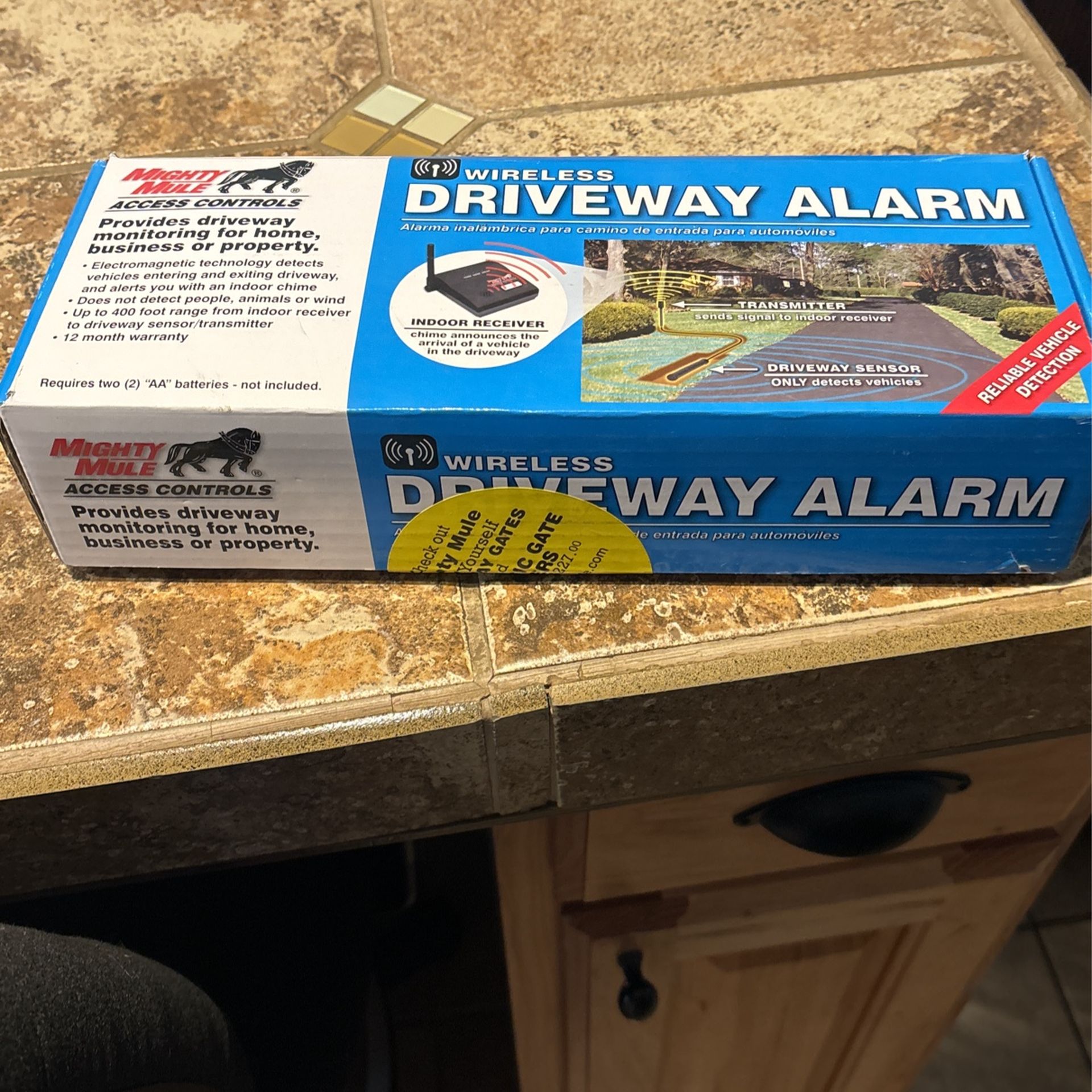 Mighty Mule Driveway Alarm/ New/ Still Sealed for Sale in Buckley, WA