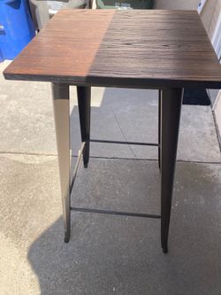 Pub bistro table