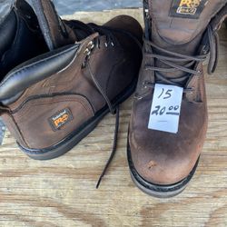 20.00 Men’s Work Boots In Lemon Cove