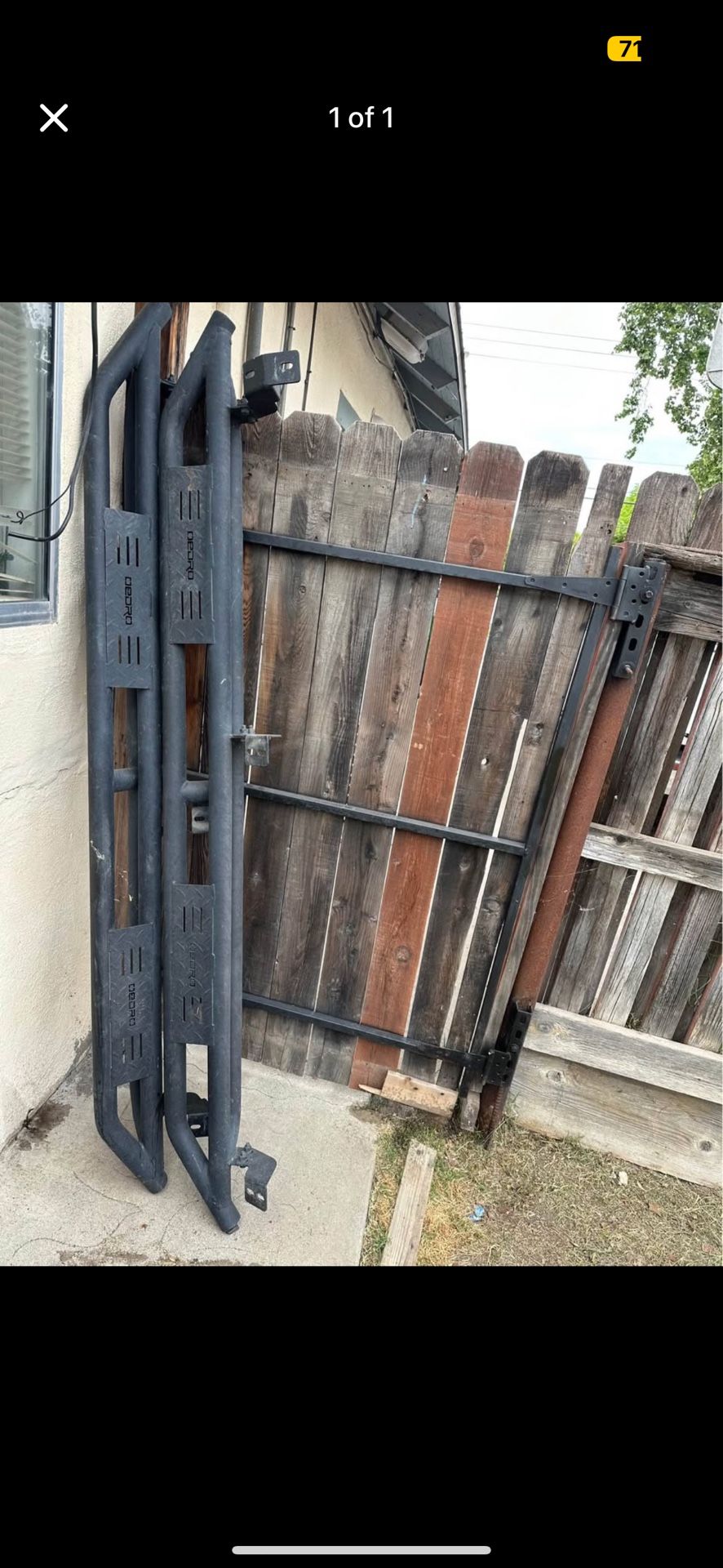 Trick step Running bar