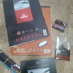 Faber-Castell/Bristol Etc ..art Supplies