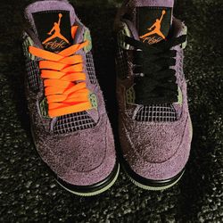 Nike Jordan 4 Canyon Purple Women’s Size 7/Mens 5.5 $120