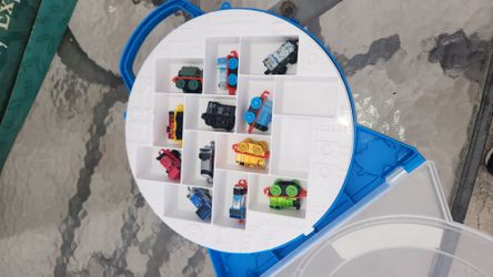 Thomas The Train Carrying Case And Trains