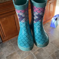 Members Mark Mermaid Rain boots 