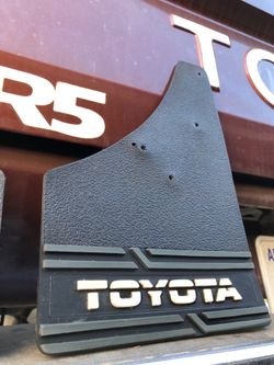 Vintage Toyota Pickup Truck Van Mud Flaps 1980