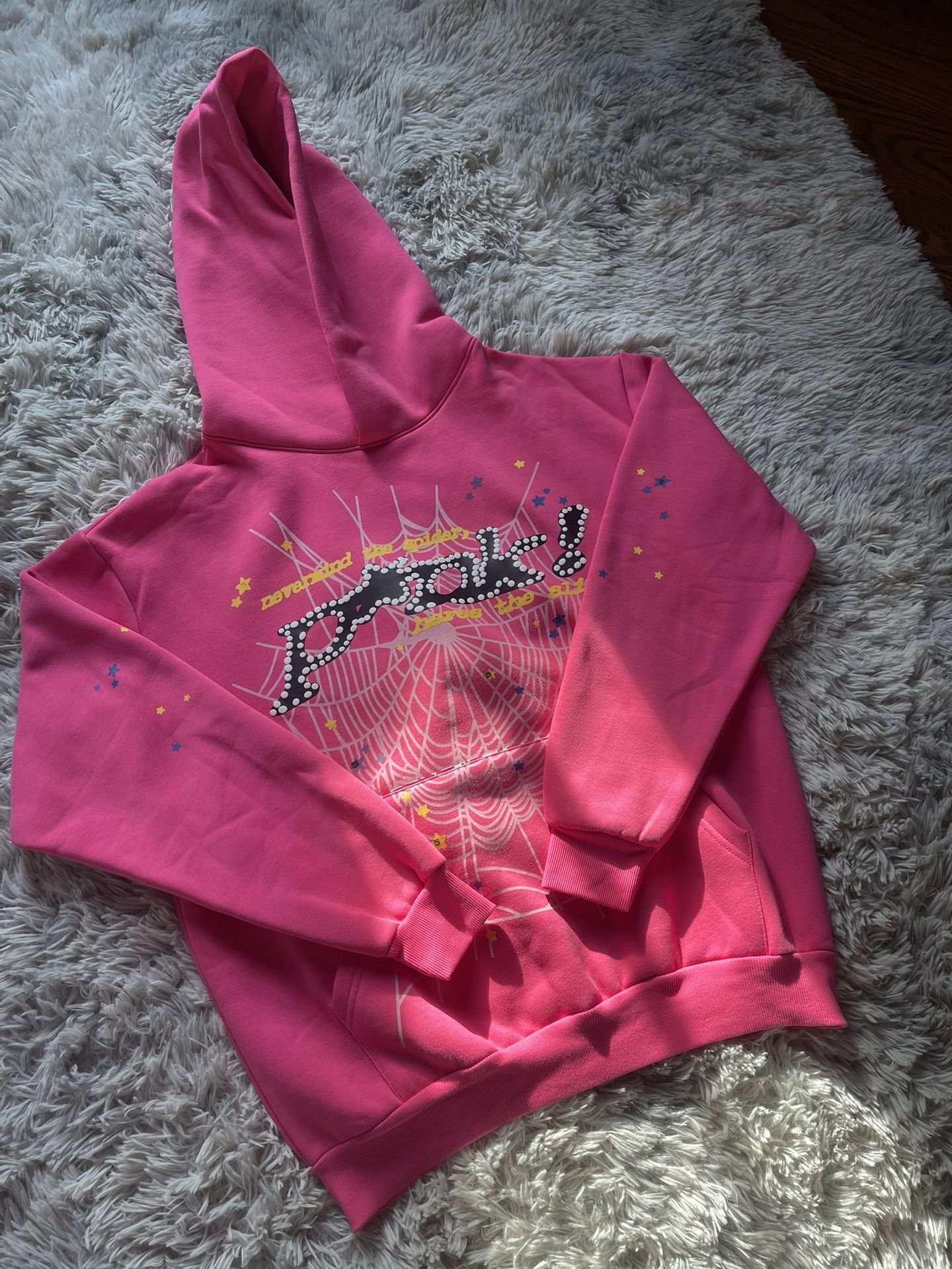 Pink Sp5der Hoodie
