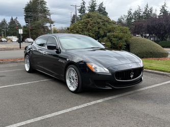 Maserati Quattroporte Black Sedan