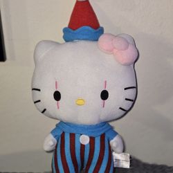 Hello Kitty Fiesta Plush Circus Clown  2014