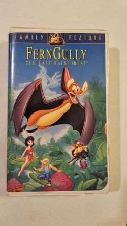 VHS Ferngully The Last Rainforest