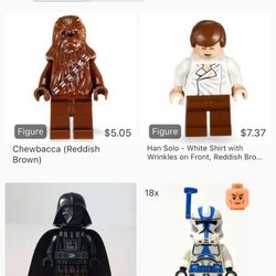 Lego Star Wars Minifigures 