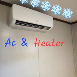 ❄️❄️Ac& Heater☀️☀️