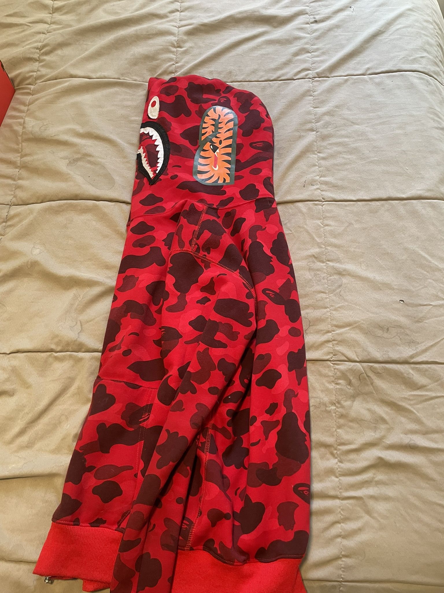 Authentic Red Bape Jacket