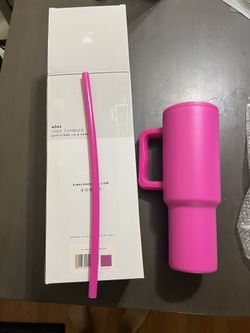 Pink tumbler
