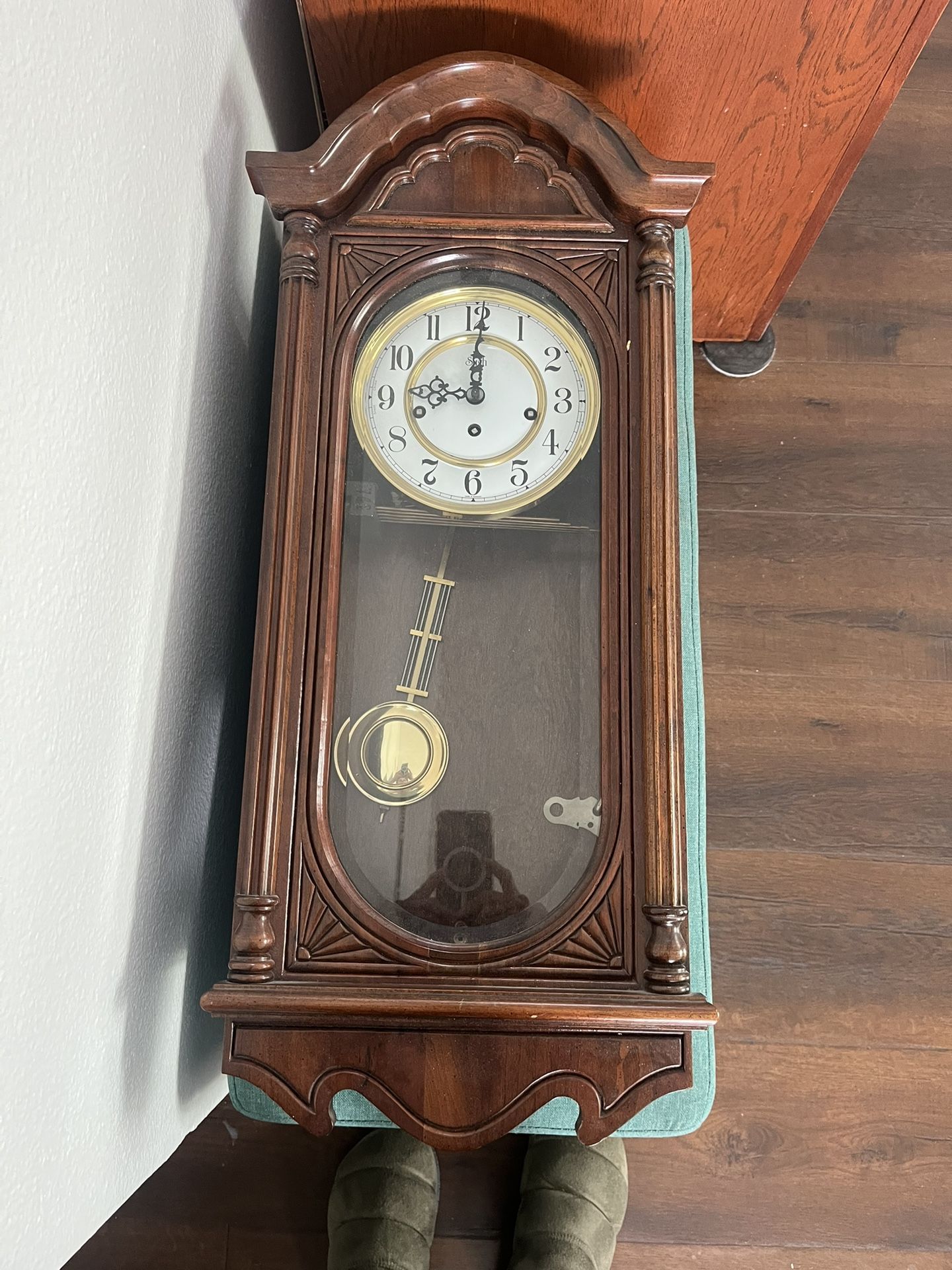 Wall Grandfather Clock