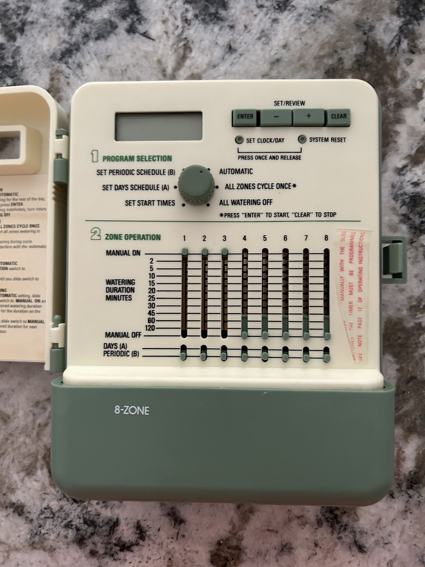 Water Master Sprinkler Timer 