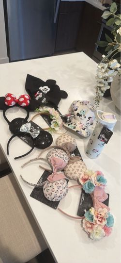 Disney Minnie Mouse Ears Headbands Bundle