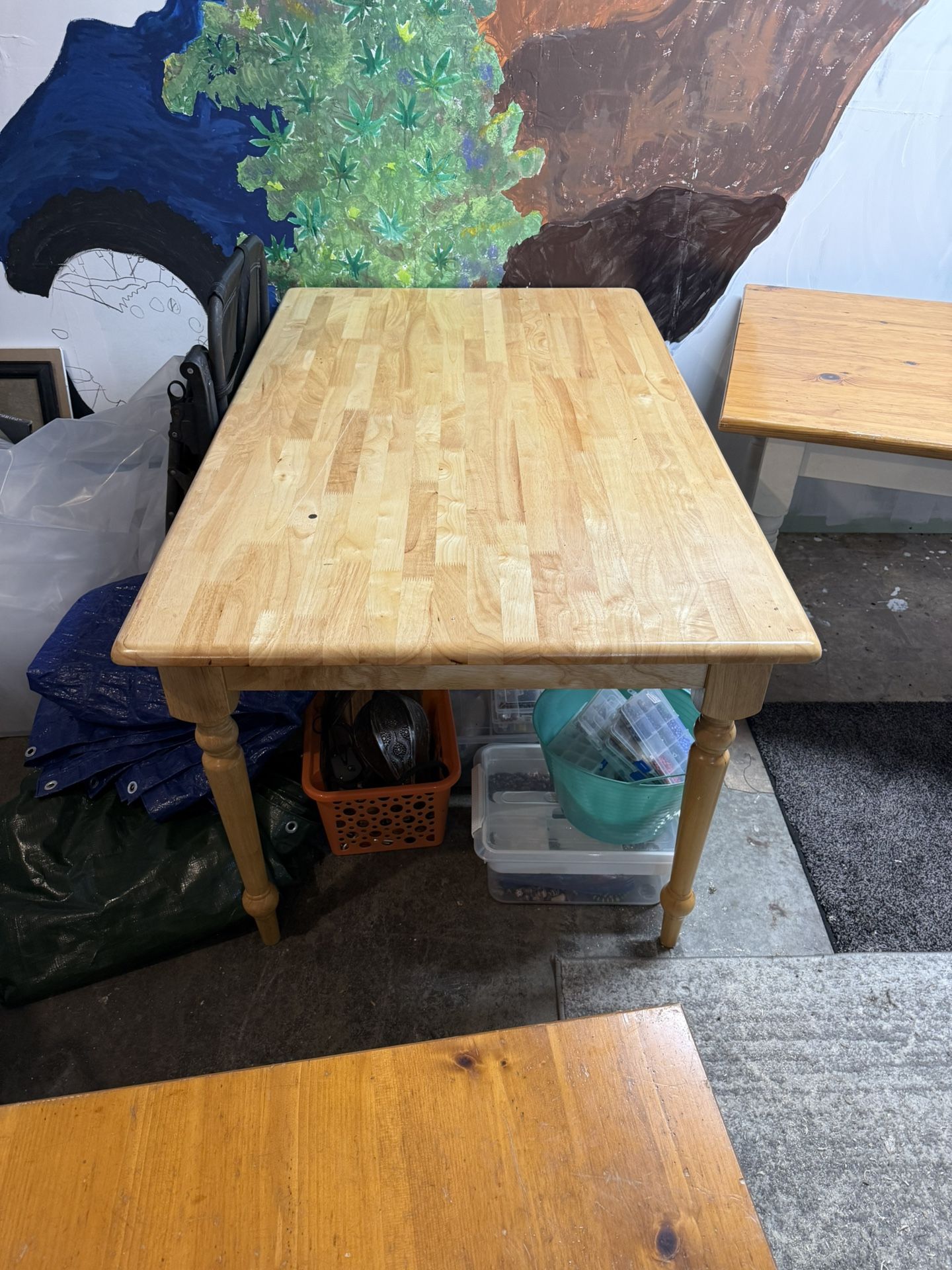 Wood Kitchen Table
