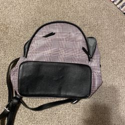 Plaid Backpack