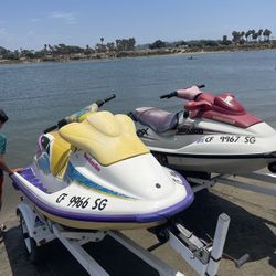 2 Jetskis And A Trailer 