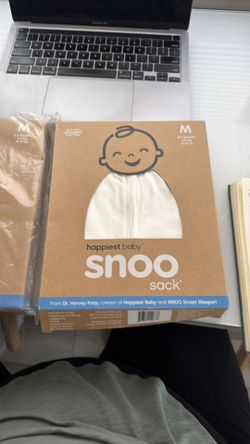 Happiest Baby Snoo Baby Organic Cotton Baby Sleep Sack for Snoo Smart Sleeper