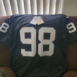 Official NFL Large Maxx Crosby Fuse Nike Limited Jersey