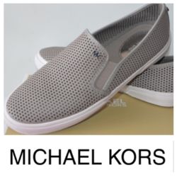 MICHAEL Michael Kors Boerum perforated leather slip-on sneaker