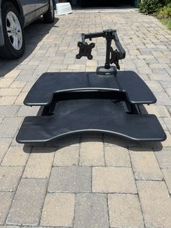 Varidesk Pro Plus 36 With Monitor Mount.