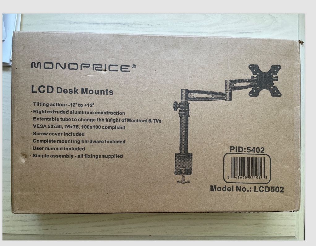 Monoprice LCD Desk Mount