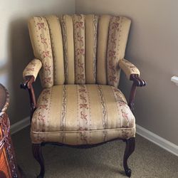 Antique Wing Back Chair