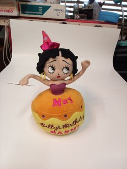 Betty Boop Plush Birthday Bash May