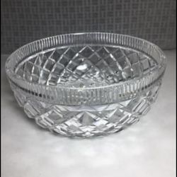 Waterford Killeen Diamond Pattern Crystal Bowl