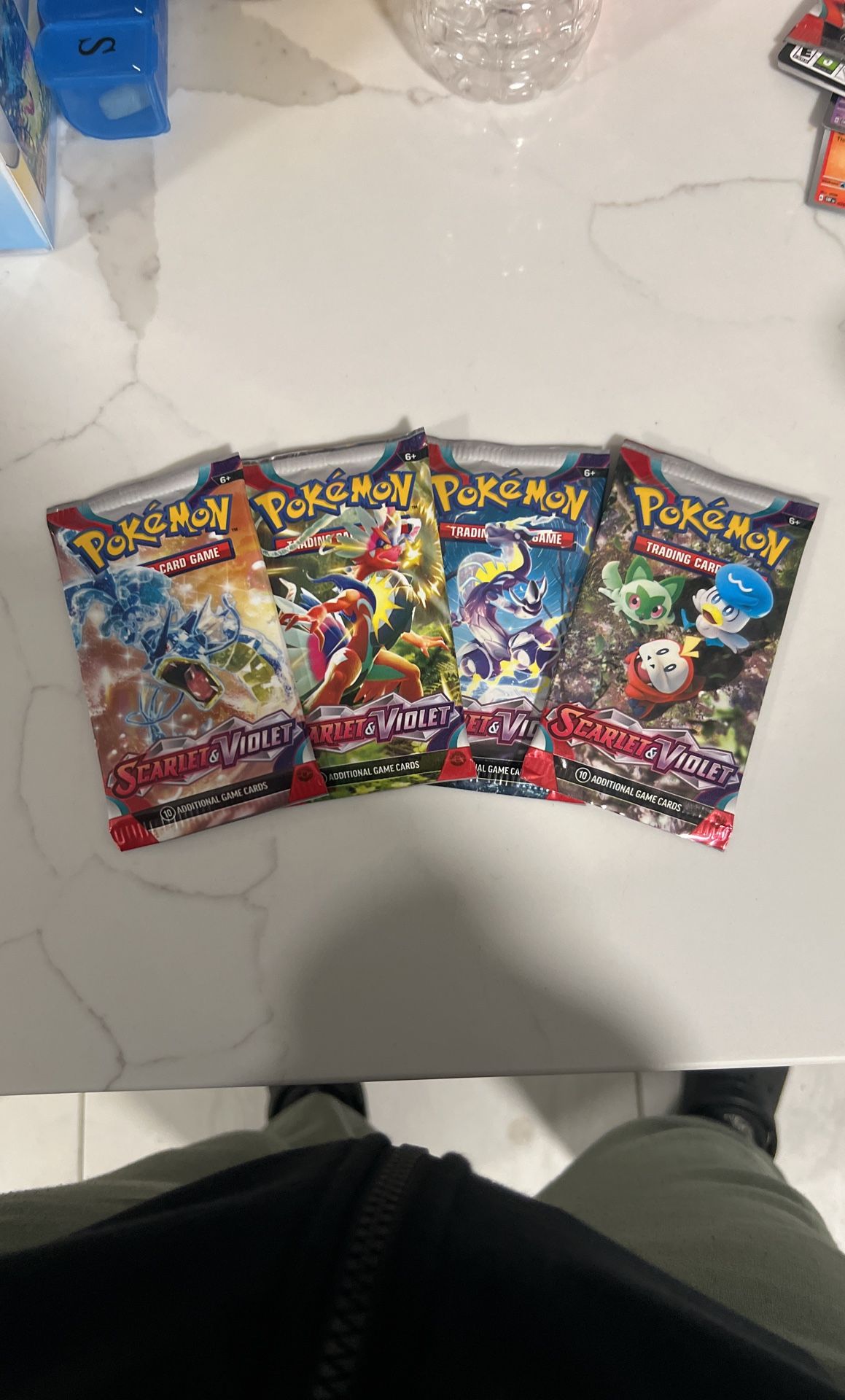 Pokemon Scarlet And Violet Individual 10 Card Packs