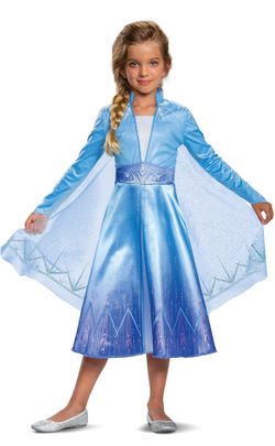Disney Frozen Elsa Costume Girls Dress size 7-8