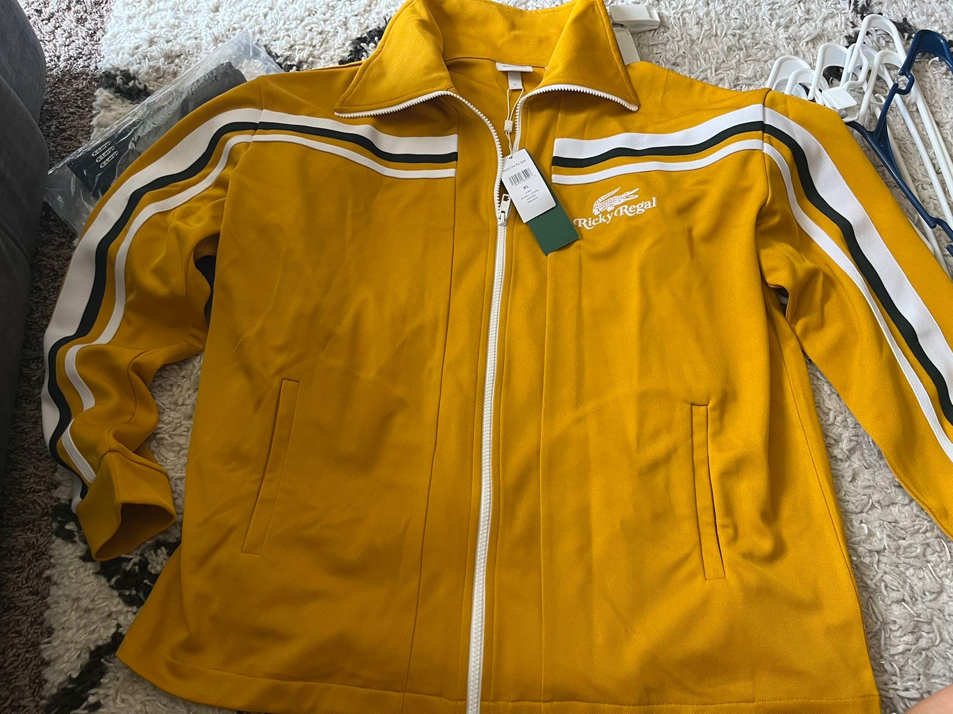 Ricky Regal Lacoste Track Jacket Brand New