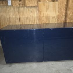 Blue TV Stand