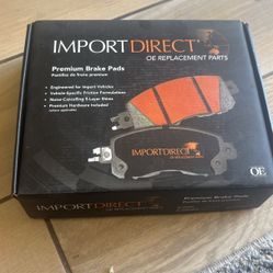 New - Import direct premium brake pads
