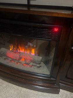 Electric Fireplace TV Stand Console