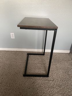 C-shape side table