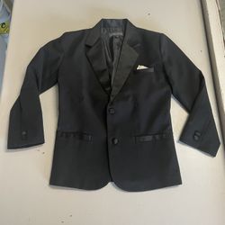 5 Piece Boys Suit - Size 10 - With Extra Vests And Ties
