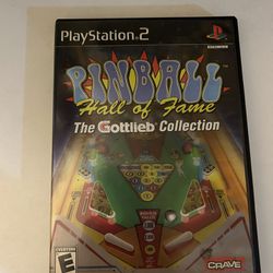 Pinball Hall Of Fame Playstation 2 Game in (Great Condition)