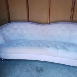 Pink Sofa And Loveseat 